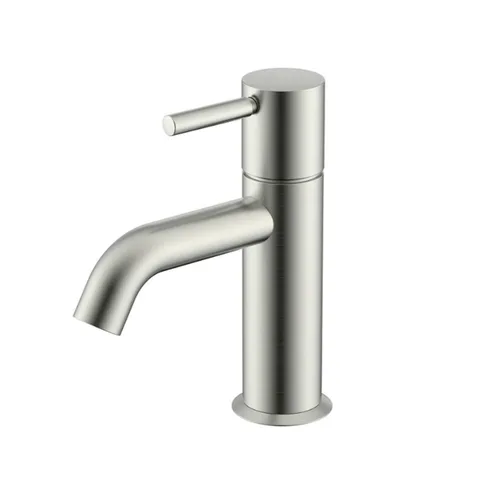 NEMO NM-2311BN Смеситель для раковины с донным клапаном BRUSH NICKEL