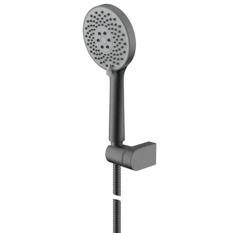 NEMO NM-8012-BGM Ручной душ с держателем душа (АБС) BRUSH GUN METAL (БРАШИРОВАННЫЙ АНТРАЦИТ)