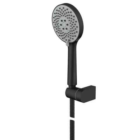 NEMO NM-8012-MB Ручной душ с держателем душа (АБС) MATTE BLACK (ЧЕРНЫЙ МАТОВЫЙ)