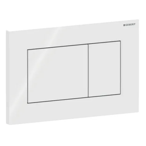 Geberit Sigma01 Клавиша для двойного смыва, квадратная: Матовый хром, легкоочищ. покр.