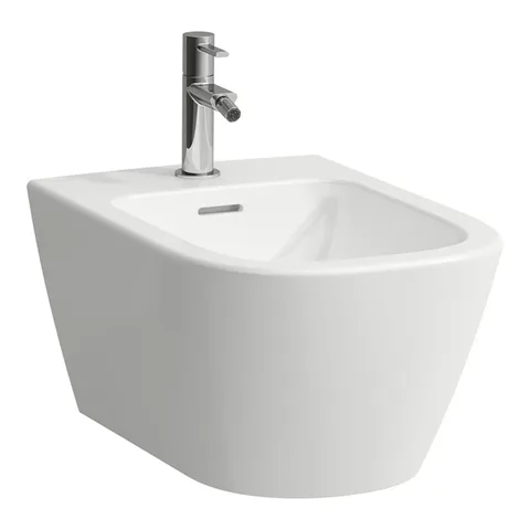 Laufen MEDA Биде подвесное 540x360x270 мм, с 1 отв. под смеситель, цвет: белый глянцевый