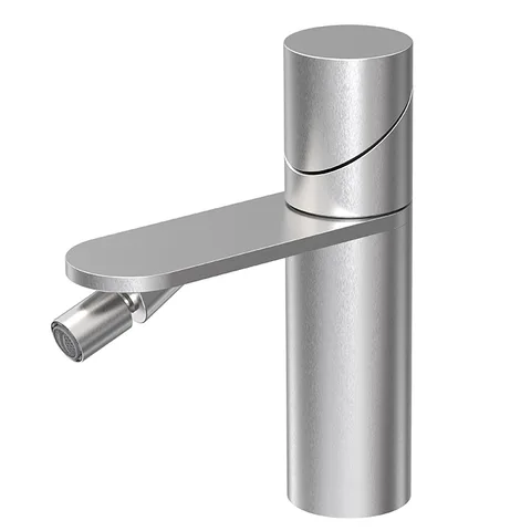 Fima Carlo Frattini SLIDE  Смеситель  для биде на 1 отв, излив 131 мм , цвет: STAINLESS STEEL