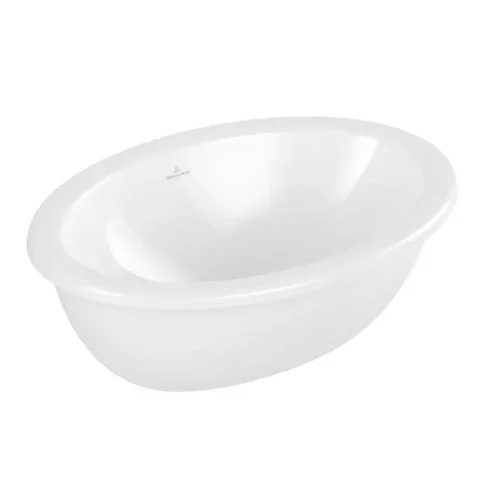 Villeroy&Boch Loop&Friends Раковина встр. под столешницу 485*325*215, с переливом, цвет альпийский белый