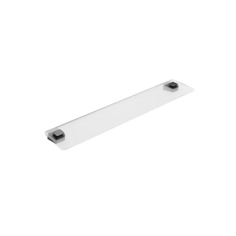 RAVAK 10° Полка стеклянная, 64 см TD 500.20 черный