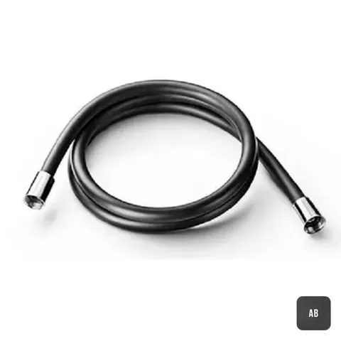 Almar Душевой шланг черный PVC Flex 150 см, цвет черный металл брашированный PVD (спец.цена из наличия)