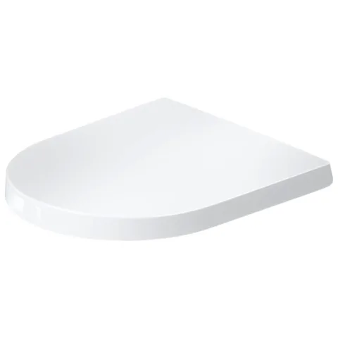Duravit Balcoon Сиденье для унитаза Balcoon с микролифтом 374x438&para;мм, петли сталь, белое глянцевое