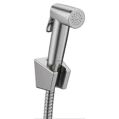 Duravit  Гигиенический душ для биде, брашированная сталь