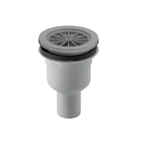 Duravit Выпуск для душевого поддона, сток вертикальный, цвет: белый
