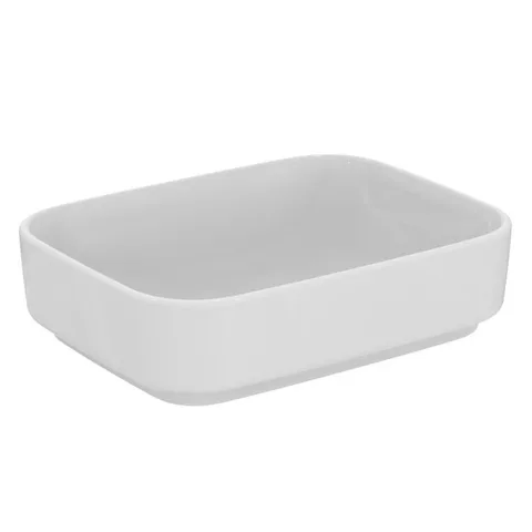 Ideal Standard i.life B Раковина 550х400хh130 мм, накладная, без отв. под смес., без перелива, без крепежа, цвет: белый глянец