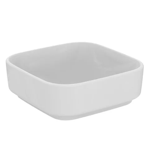 Ideal Standard i.life B Раковина 380х380хh130 мм, накладная, без отв. под смес., без перелива, без крепежа, цвет: белый глянец
