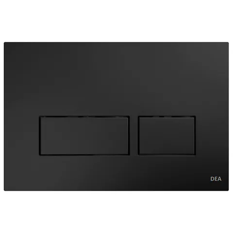 DEA DESIGN Смывная клавиша, цвет черный матовый