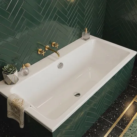 Ideal Standard Dolce Vita Ванна 190x90 см, встраиваемая, акрил, диаметр  слива 52 мм, без панелей, перелива, ножки в комплекте цвет: белый глянец