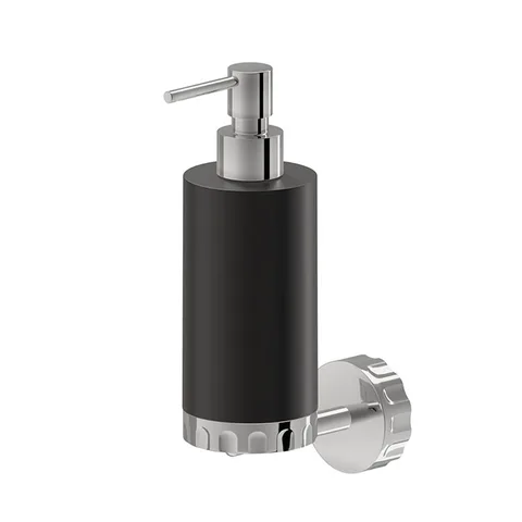 Newform Ionika accessori Дозатор для мыла подвесной , цвет: black resin chrome