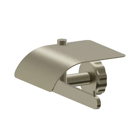 Newform Ionika accessori Держатель для т/б с крышкой, правый , цвет: PVD brushed pale gold