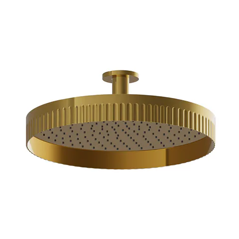 Newform Ionika wellness Верхний душ, потолочный монтаж   Ø 400мм , цвет: PVD glossy gold