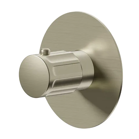 Newform Ionika bagno Внешняя часть термостатического смесителя, цвет: PVD brushed pale gold
