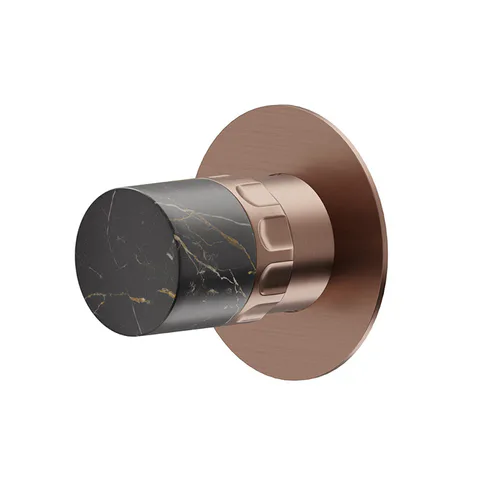 Newform Ionika supreme bagno Внешняя часть запорного вентиля, цвет: PVD brushed copper bronze