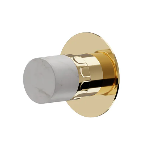 Newform Ionika allure bagno Внешняя часть запорного вентиля, цвет: PVD glossy gold