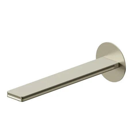 Newform Ionika bagno Излив для встройки в стену для раковины 1/2L=230мм , цвет: PVD brushed pale gold
