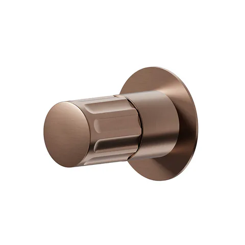 Newform Ionika bagno Внешняя часть-ручка прогрессивного смесителя , цвет: PVD brushed copper bronze