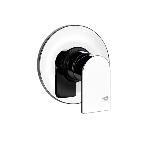 Gessi Emporio Via manzoni Смеситель встраив на 1 выход., внешняя часть, цвет: хром (без внутр части 38222)