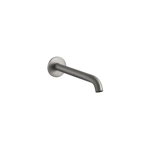 GESSI 316 Настенный излив 200мм на 1/2”, комбинируемый с удаленным управлением (не входит в комплект), цвет: steel brushed