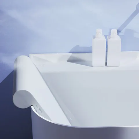 Laufen Sonar Спинка для ванны 400x90x640мм, цвет: светло/серый
