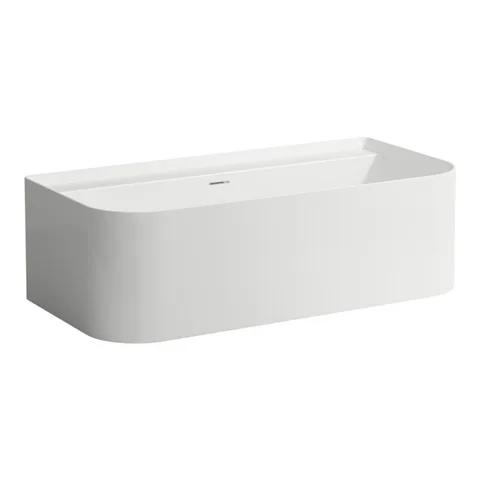 Laufen Sonar Ванна1600x815х535 мм, пристенная, с слив-перелив, мат-л: Marbond, цвет: белый (С 5 ОТВ для смесит - слева у стены!)(СПЕЦЦЕНА с наш склад)