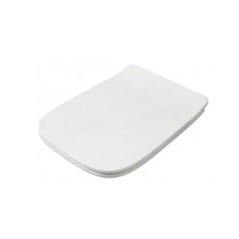 Artceram A16 MINI  Сиденье для унитаза с микролифтом ,  цвет белый, шарниры хром