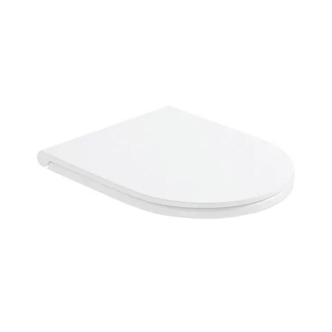 GLOBO Forty3 Сиденье быстросъемное для унитаза FOS04/FOS06/FO003, duroplast, цвет белый/хром, микролифт