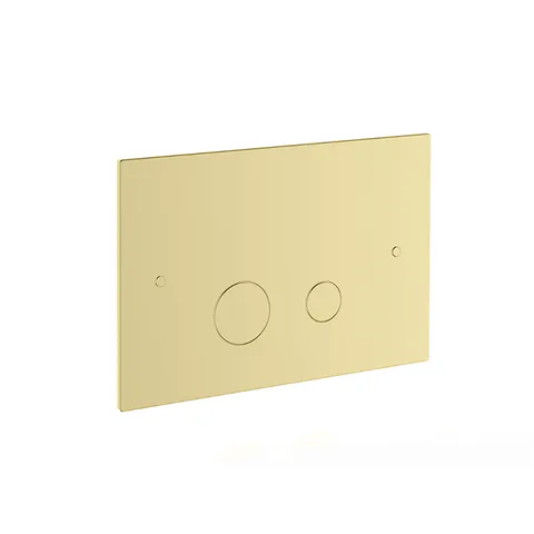 STELLA 3820 Клавиша смыва для унитаза, двойная, для инсталляций Geberit Sigma UP320 и UP720, цвет Gold
