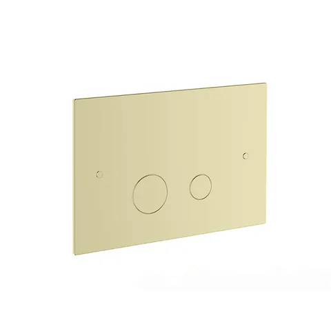 STELLA 3820 Клавиша смыва для унитаза, двойная, для инсталляций Geberit Sigma UP320 и UP720, цвет PVD Brass shiny