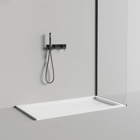 Salini CAPRI Поддон 1500х800х82мм, с сифоном, мат-л: S-Sense, глянцевый, белый.