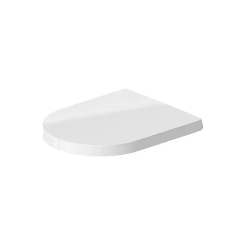 Duravit Me by Starck Сиденье для унитазов, цвет белый, петли нерж сталь, с микролифт (Спец.цена из наличия) (СО СКЛАДА посл. 2 шт. продаем с 252909)