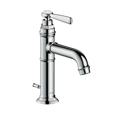 AX Montreux Смеситель для раковины 100 на 1 отв., излив 147мм, с донным клапаном, цвет: хром