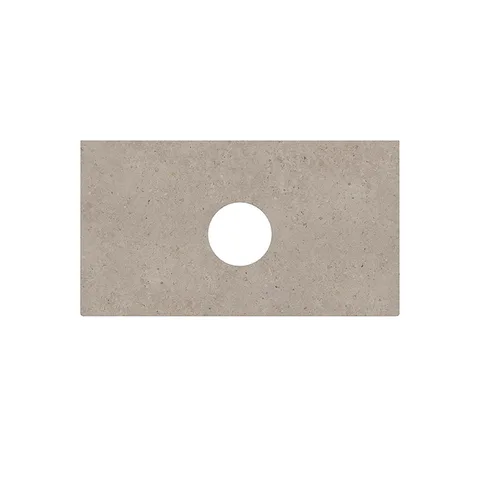 Kerama Marazzi MAGICA Столешница из керамогранита для накладных раковин Риккарди 90 см, бежевый матовый (без отв.)