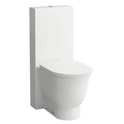 Laufen Universal Бачок напольный для приставного унитаза с механизмом слива, цвет: белый (со склада продаем с унитазом 8.2385.1 )