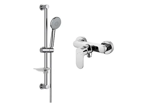 Комплект для душа AQ1932CR АЛЬФА 2 в 1 (AQ1960CR + AQ2013CR)
