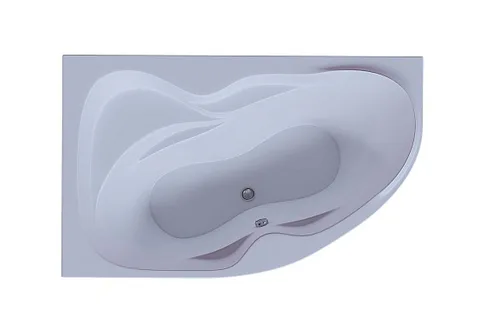 Акриловая ванна Aquatek Вега 170x105 асимметричная, левая, без каркаса, без экрана, без гидромассажа