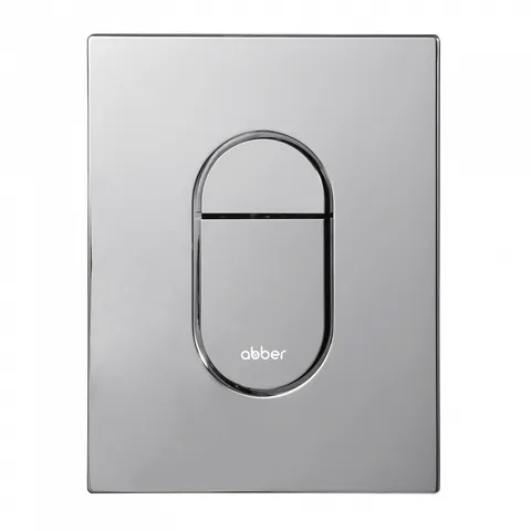Кнопка смыва ABBER AC0124 пневматическая, хром глянцевый