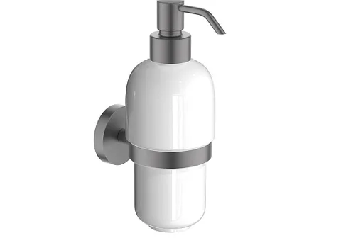 Керамический настенный дозатор для жидкого мыла AQUATEK БЕТТА AQ4605BGM