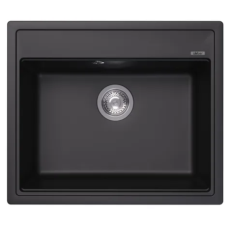 Кухонная мойка ABBER Quarz AQ2902B черная