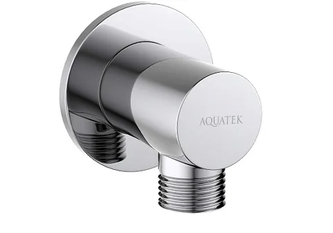 Шланговое подключение для душа AQUATEK AQ2456CR, хром