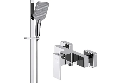 Комплект для душа Aquatek Либра AQ1632CR 2 в 1 AQ1660CR+AQ2019CR