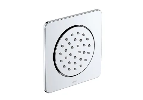 Душевая форсунка AQUATEK AQ2099CR, 13х13 см, 2 режима, хром