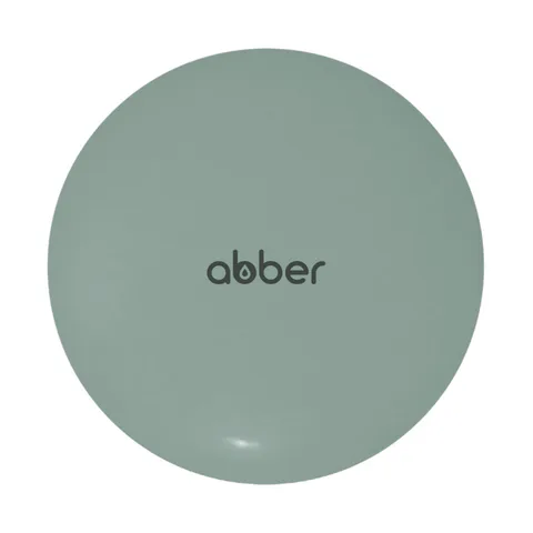 Накладка на слив для раковины ABBER AC0014MCG светло-зеленая матовая, керамика
