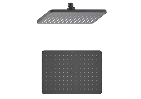 Прямоугольный верхний душ 260*188*68 мм AQUATEK, матовый черный AQ2087MB