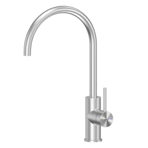 Смеситель ABBER Wasser Kreis 316 AF8114BST для кухни, брашированная сталь