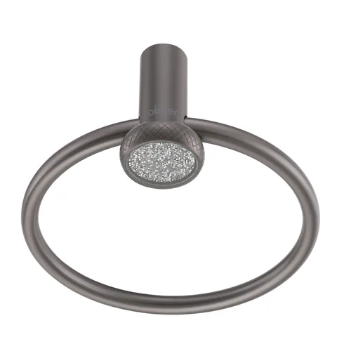 Полотенцедержатель ABBER Glanz AA1H51GM, оружейная сталь