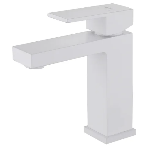 Смеситель ABBER Daheim AF8210W для раковины, белый матовый
